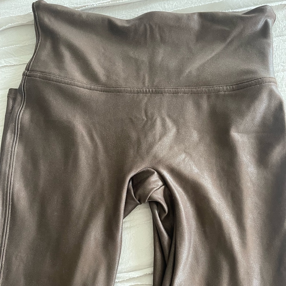 Spanx Leather Leggings